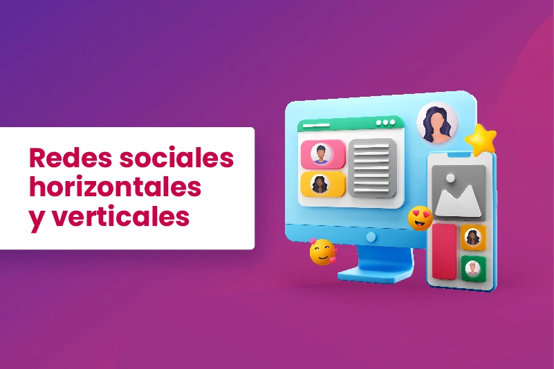 Redes sociales horizontales y verticales - Dobuss