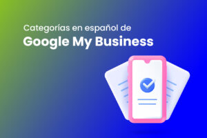 Categorías de Google My Business en español - Dobuss
